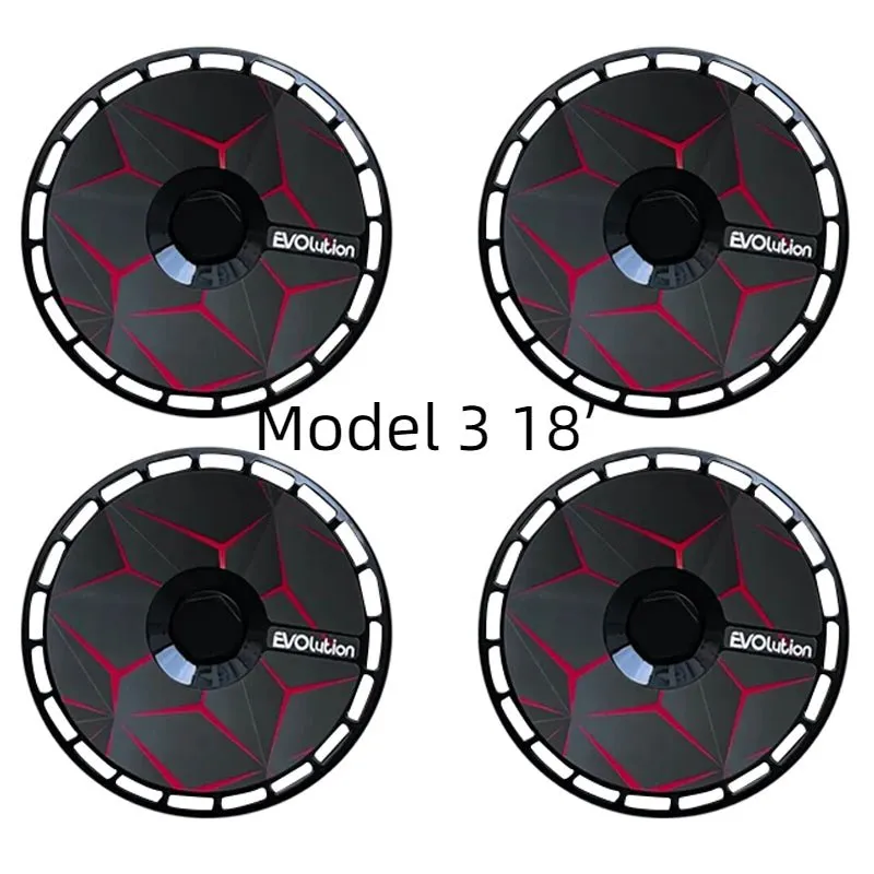 18' 19' Hub Caps Personalized Stickers For Tesla Model 3 & Model Y