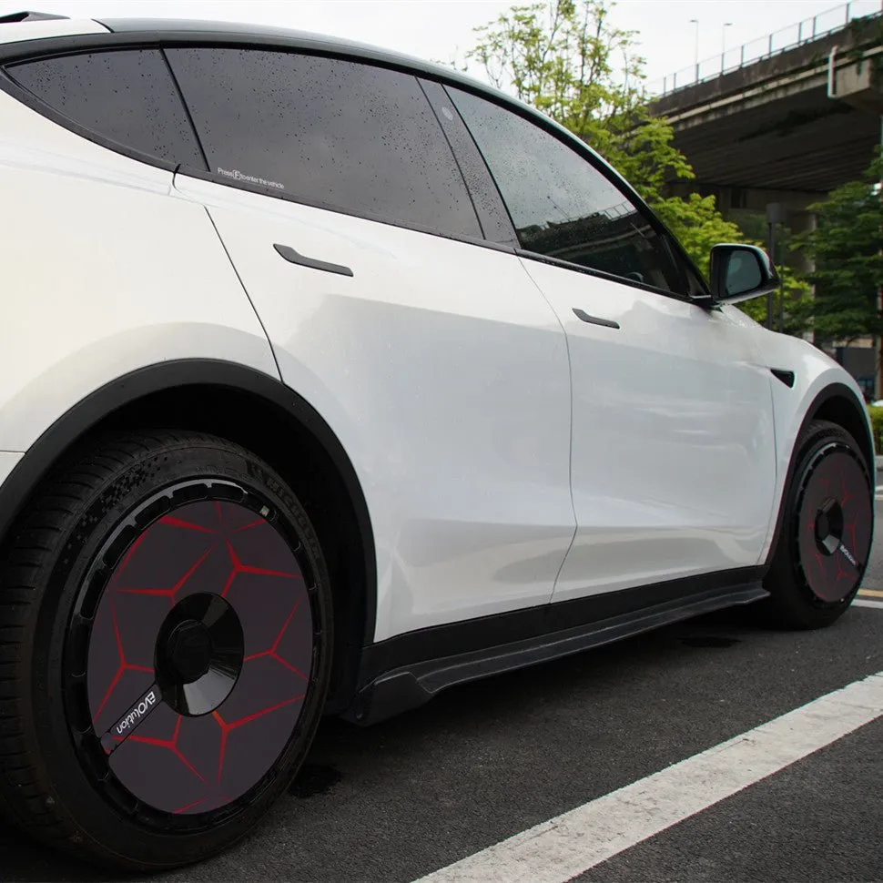 18' 19' Hub Caps Personalized Stickers For Tesla Model 3 & Model Y