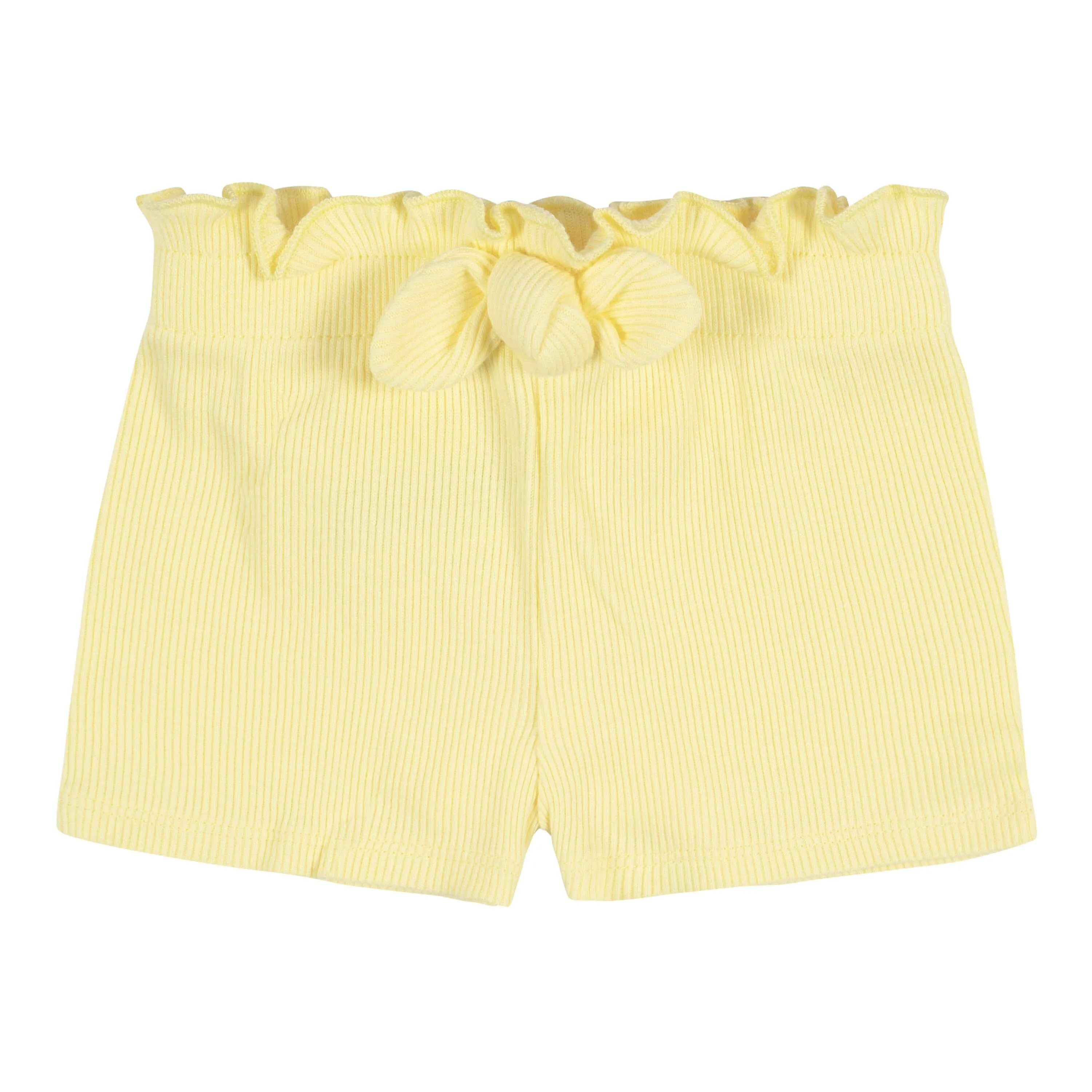 3-Pack Baby & Toddler Girls Picnic Day Dreams Pull-On Knit Shorts