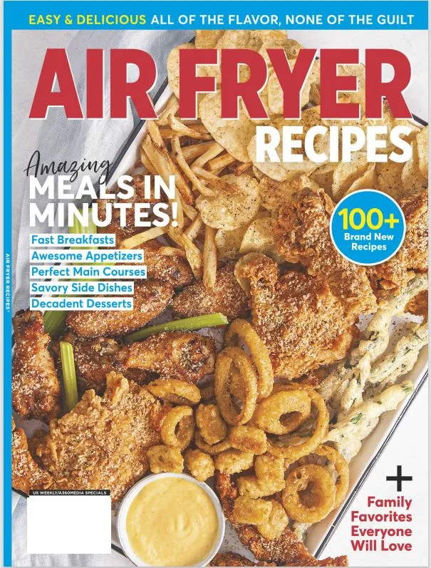 Air Fryer Recipes - 100 Plus Brand New Recipes: Fast Breakfast Awesome Appetizers Perfect Main Courses Decadent Desserts