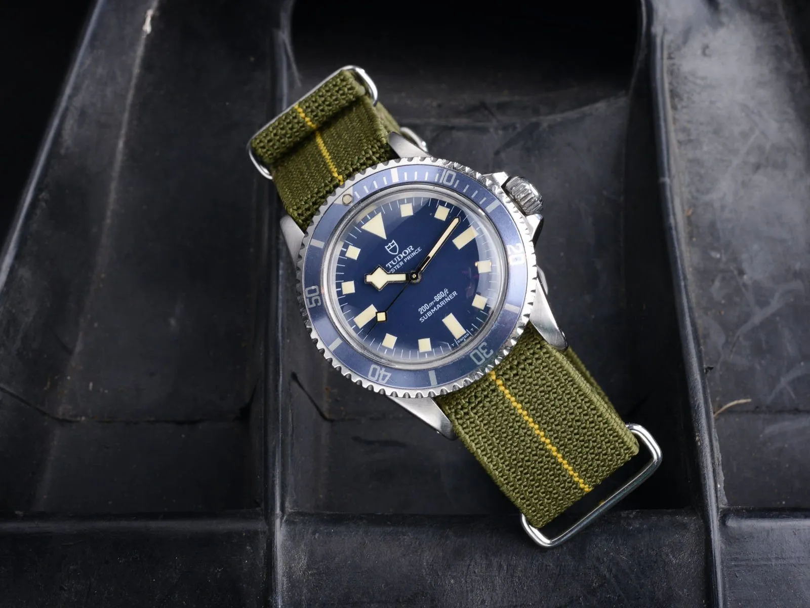 AMAZING TUDOR MN ’77 BLUE SNOWFLAKE SUBMARINER