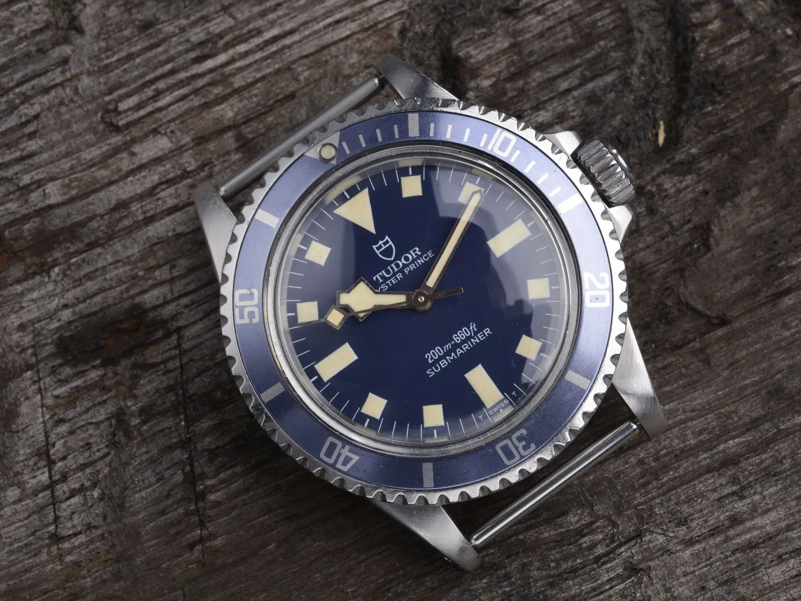 AMAZING TUDOR MN ’77 BLUE SNOWFLAKE SUBMARINER