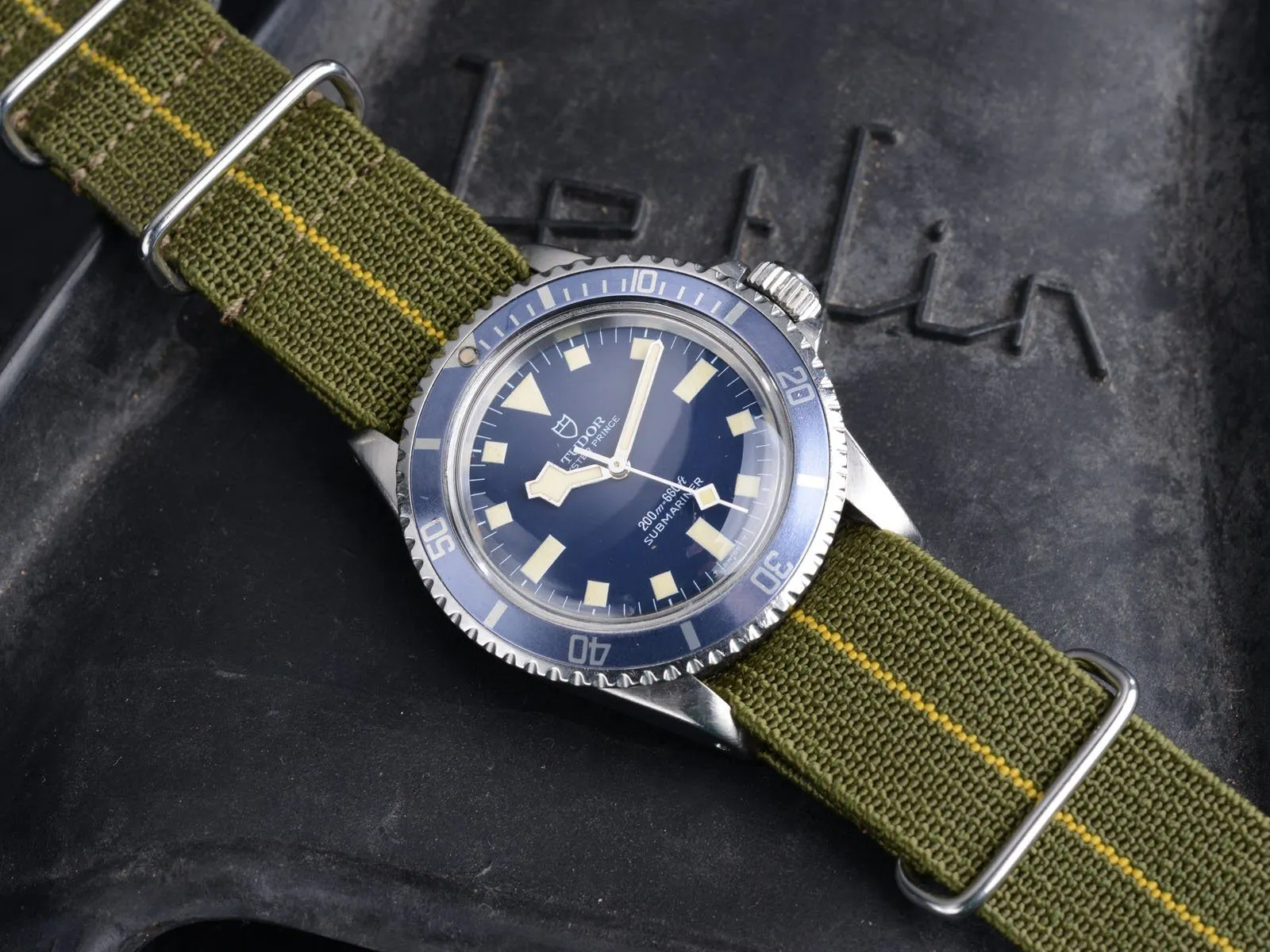 AMAZING TUDOR MN ’77 BLUE SNOWFLAKE SUBMARINER