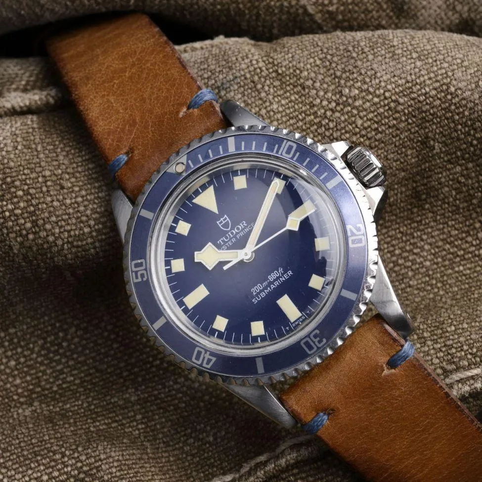 AMAZING TUDOR MN ’77 BLUE SNOWFLAKE SUBMARINER