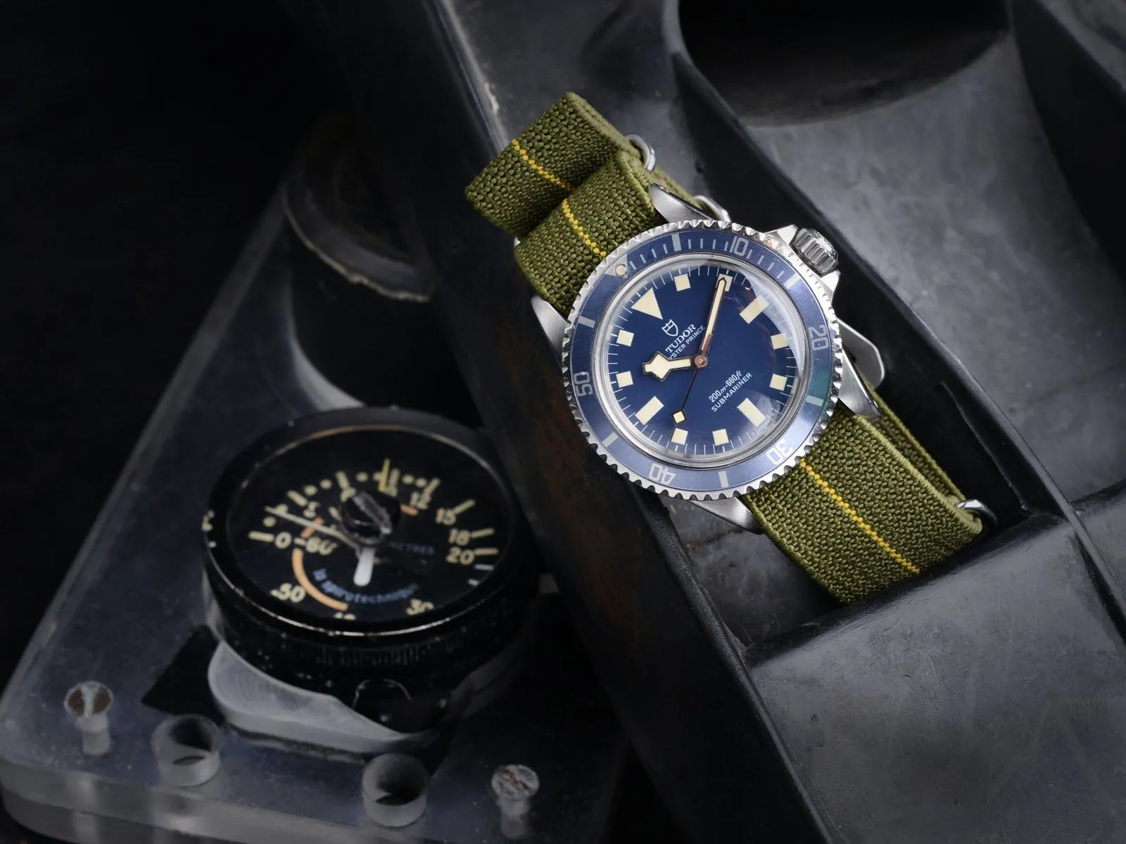 AMAZING TUDOR MN ’77 BLUE SNOWFLAKE SUBMARINER