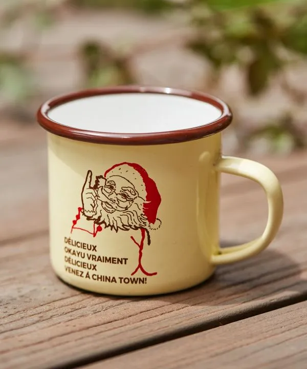 Amina x 謝甜記貮号店 Santa Enamel Mug