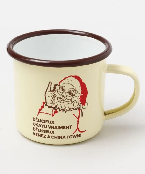 Amina x 謝甜記貮号店 Santa Enamel Mug