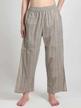 Aran Block Printed Cotton pants