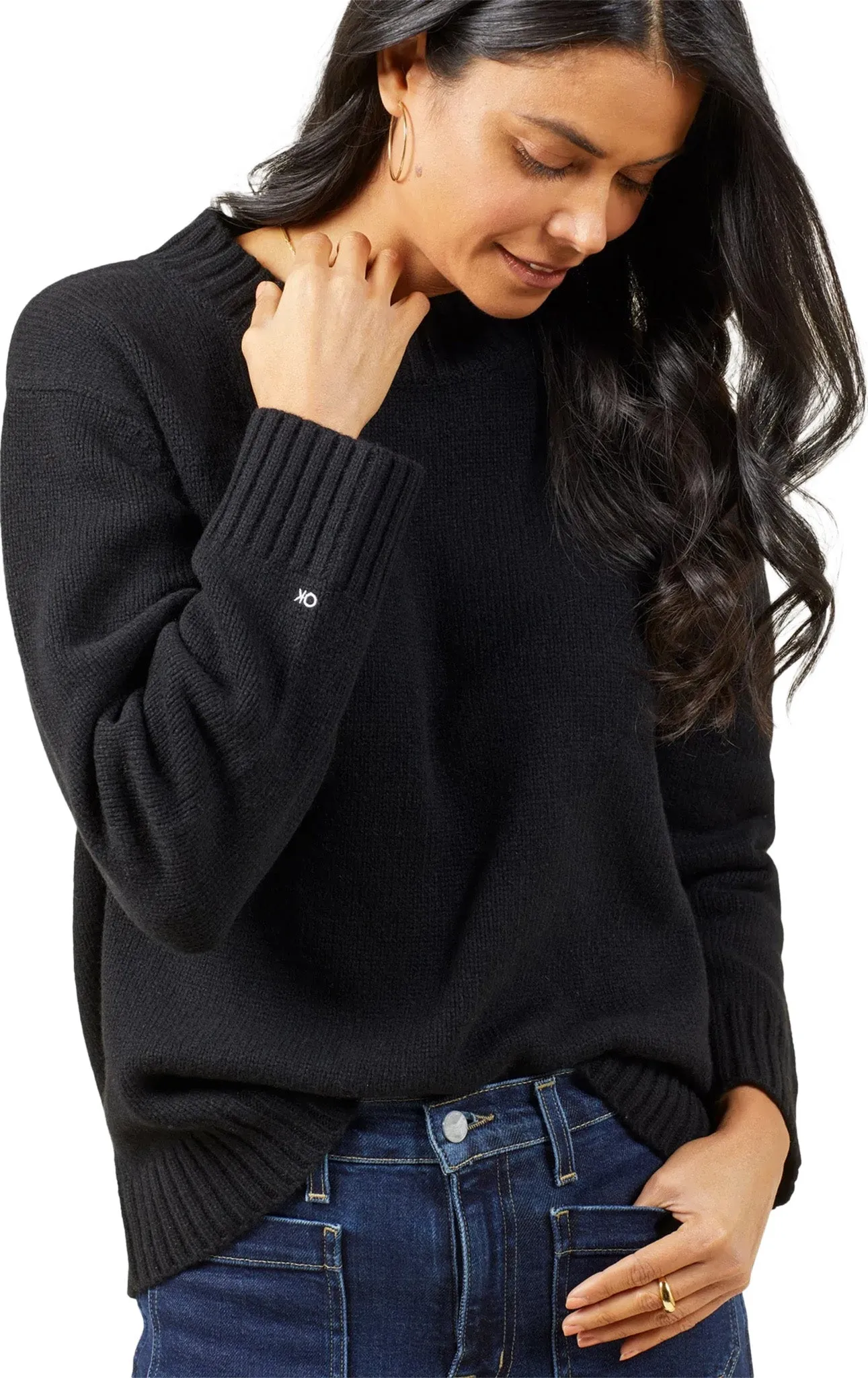 Archer Cashmere Crew Neck Sweater - Women's|-|Chandail à col rond en cachemire Archer - Femme