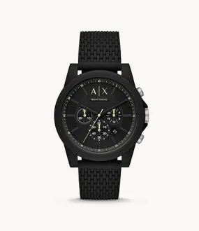 Armani Exchange Outerbanks Chronograph Quartz Black Dial Watch AX1344