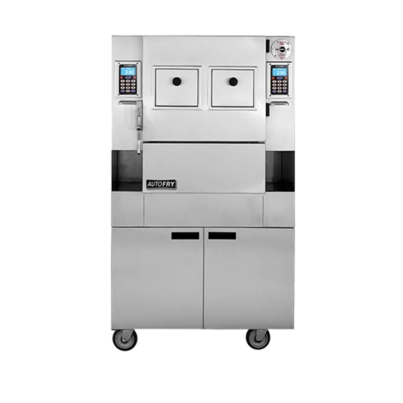 AutoFry 36" Electric Enclosed Ventless Floor Fryer