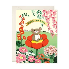 Bear Welcome Baby Card