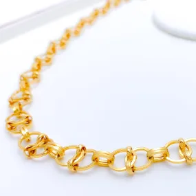 Beautiful Interlinked Statement Chain - 20"