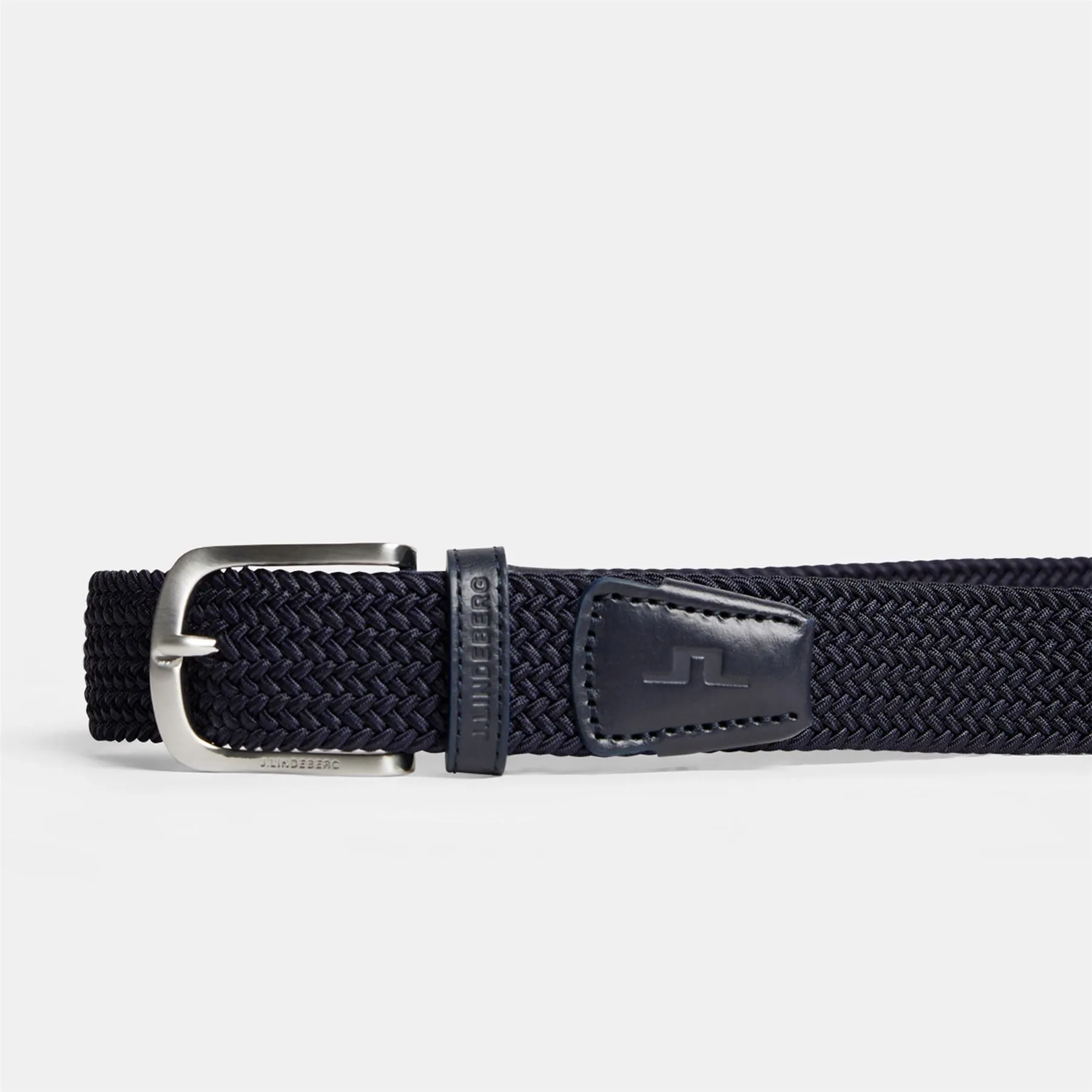 Bernhard Braided Elastic Belt JL Navy - SS24