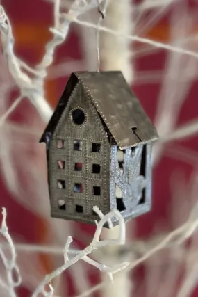 Bird House Ornament