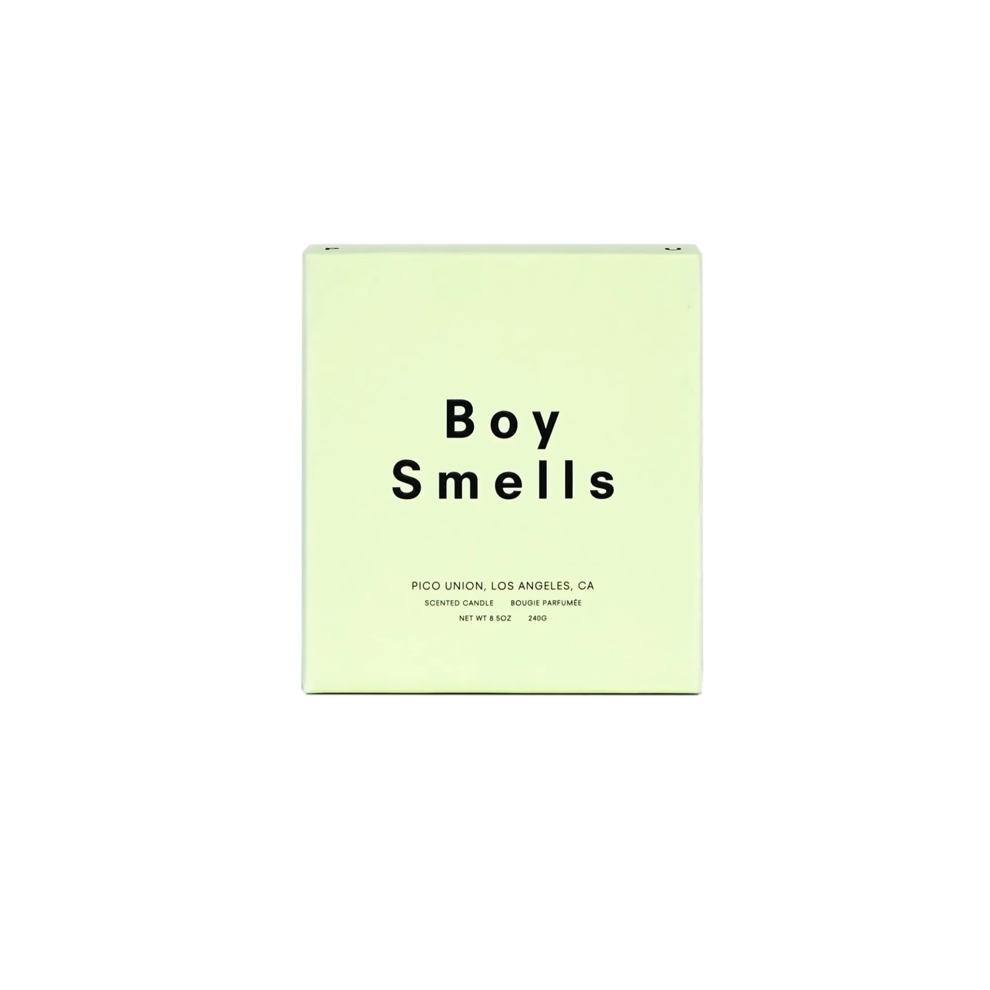 Boy Smells Ambrosia Candle