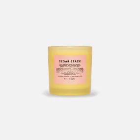 Boy Smells Cedar Stack Candle - Yellow