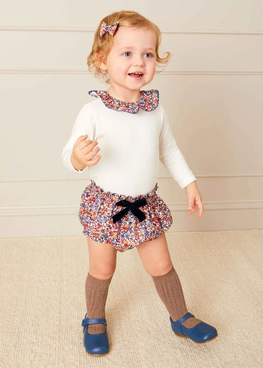 Brown Ribbed Knee-High Socks (3mths-8yrs)