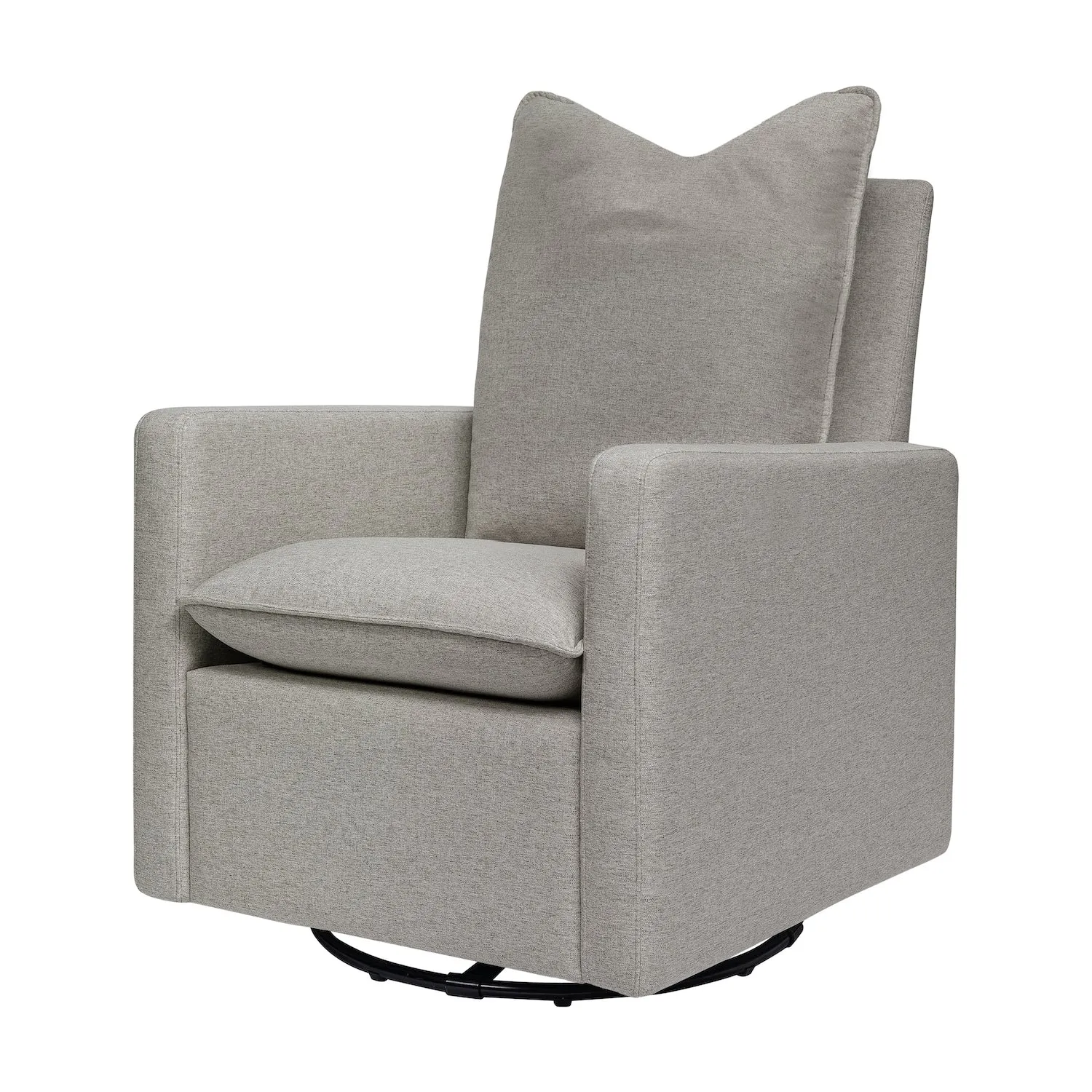 Cali Pillowback Swivel Glider in Eco-Performance Fabric