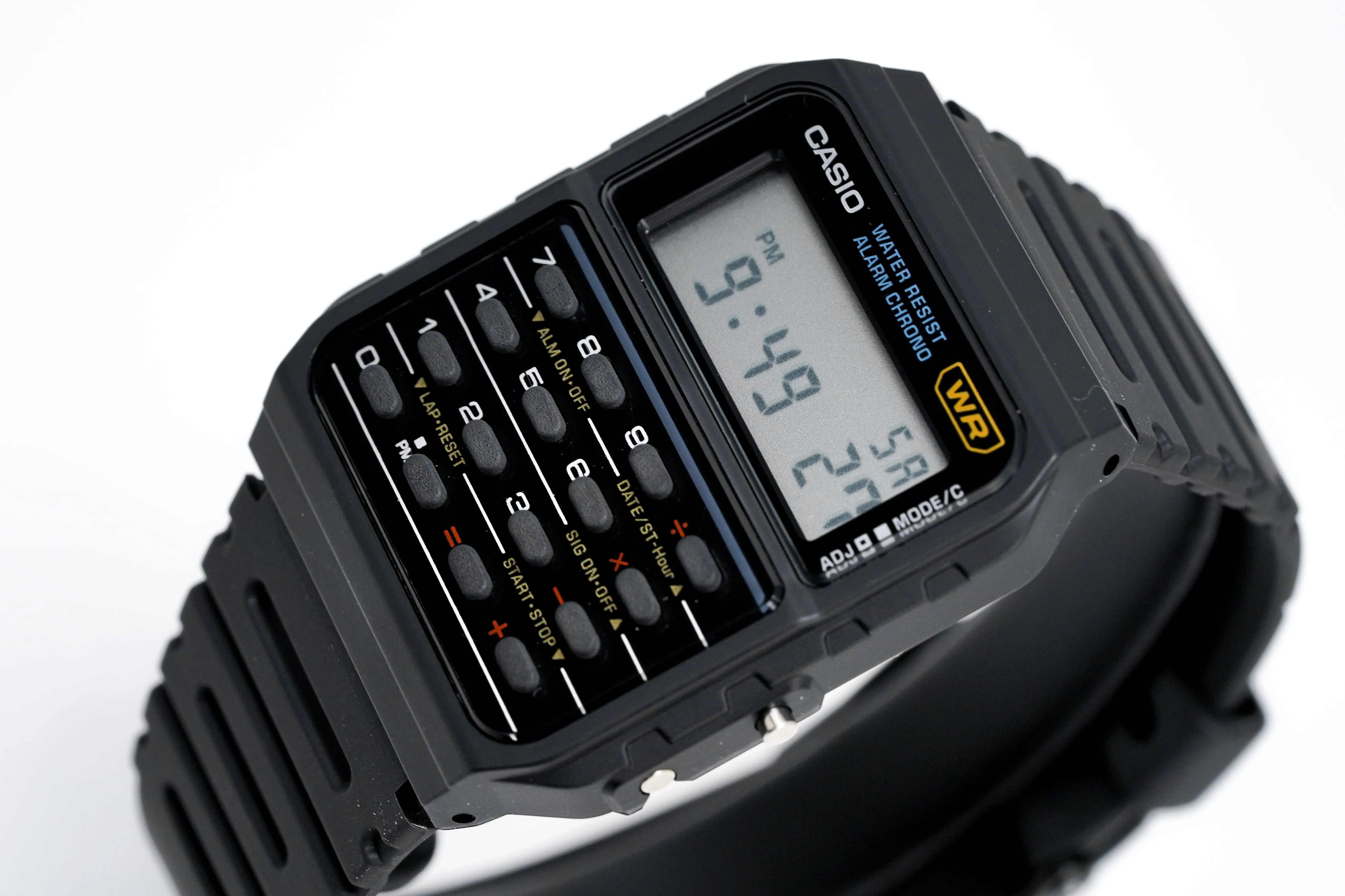 Casio Watch Data Bank Calculator Black CA-53W-1Z