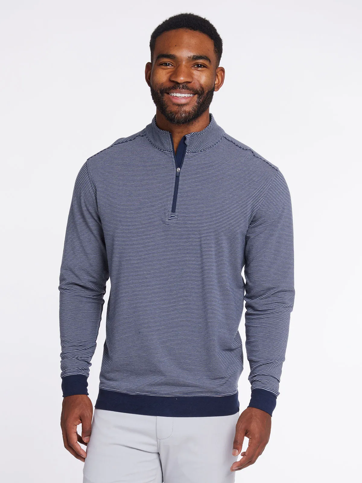 Cloud French Terry Print Quarter Zip