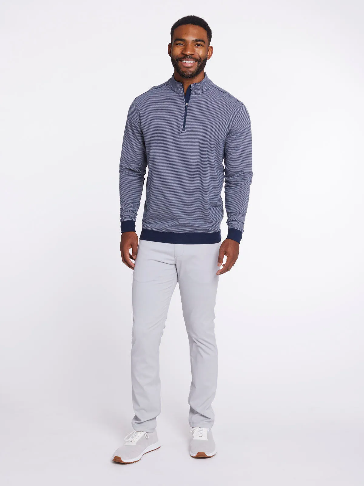 Cloud French Terry Print Quarter Zip