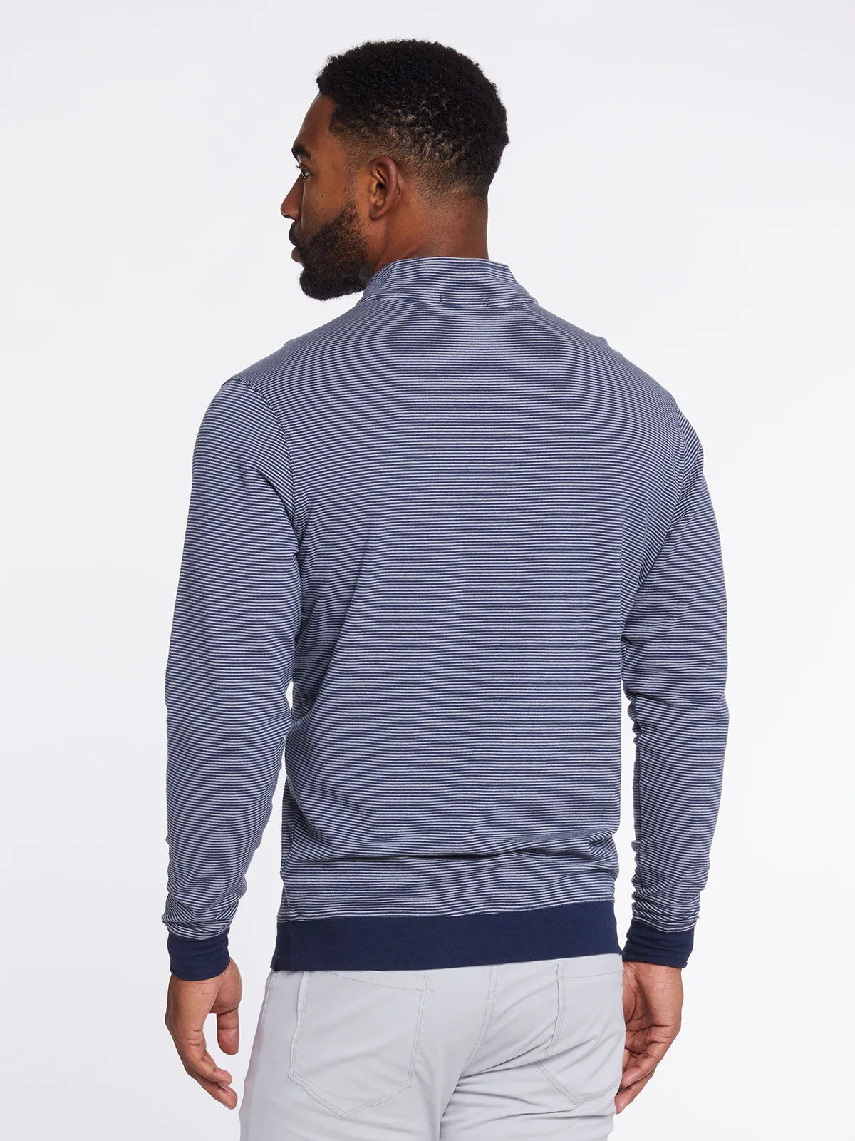 Cloud French Terry Print Quarter Zip