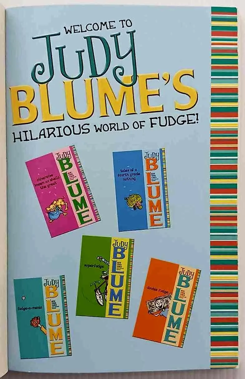 FUDGE-A-MANIA - Judy Blume