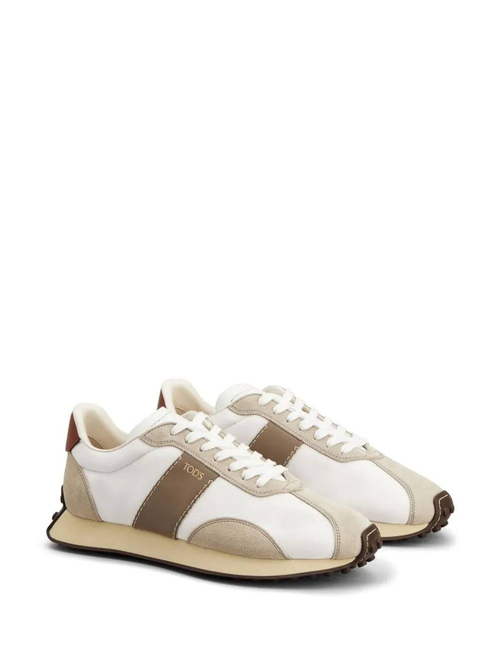 Gommino panelled sneakers