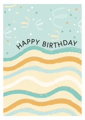 Happy Birthday Greeting Card