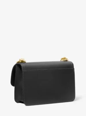 Heather Large Leather Shoulder Bag