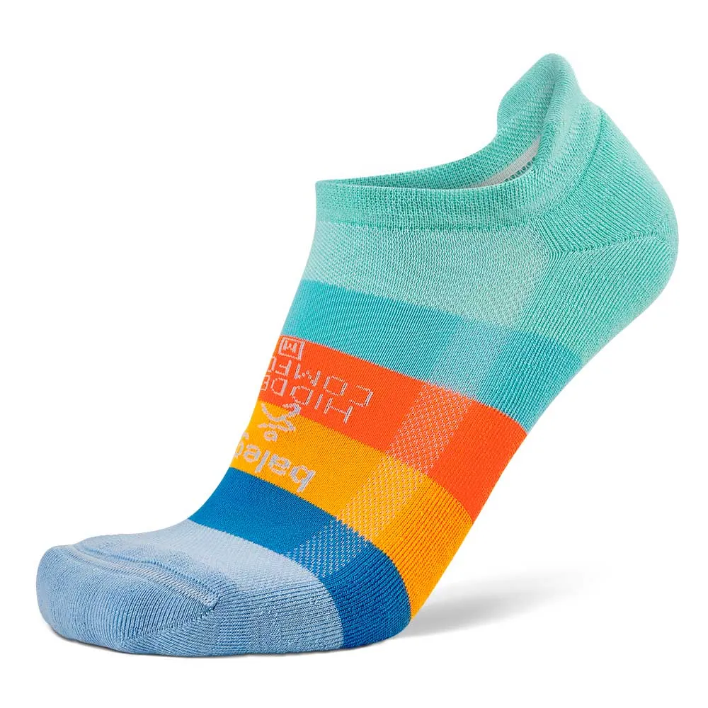 Hidden Comfort No Show Tab Sock - Light Aqua/Cool Blue