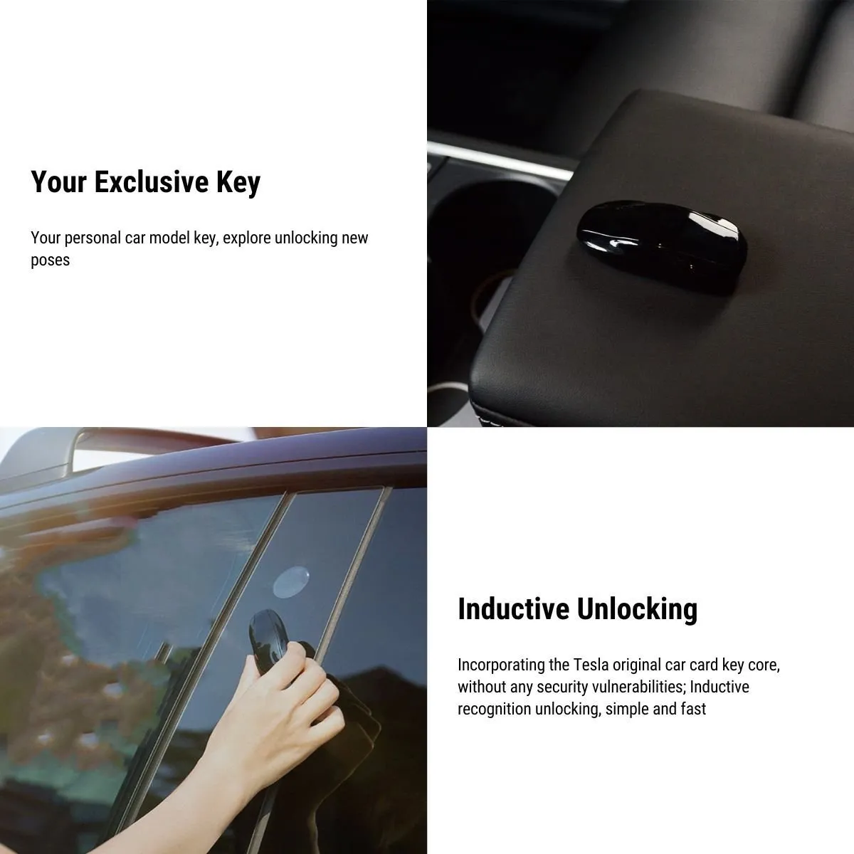 Key Card Modification Key Fob for Tesla Model 3 Highland /Model Y