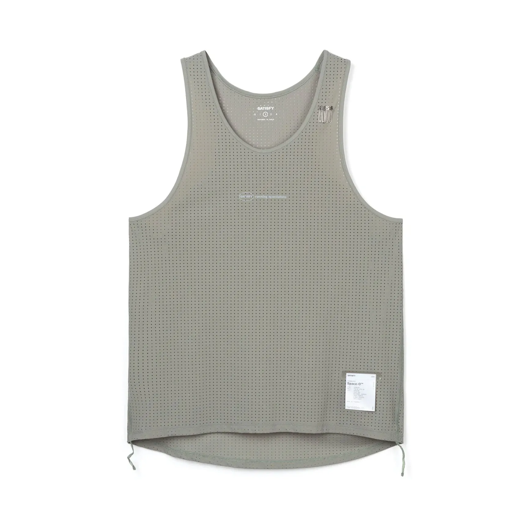 Mens Satisfy Space-O Running Singlet