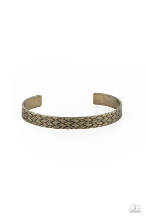 Mind Games - Brass Bracelet