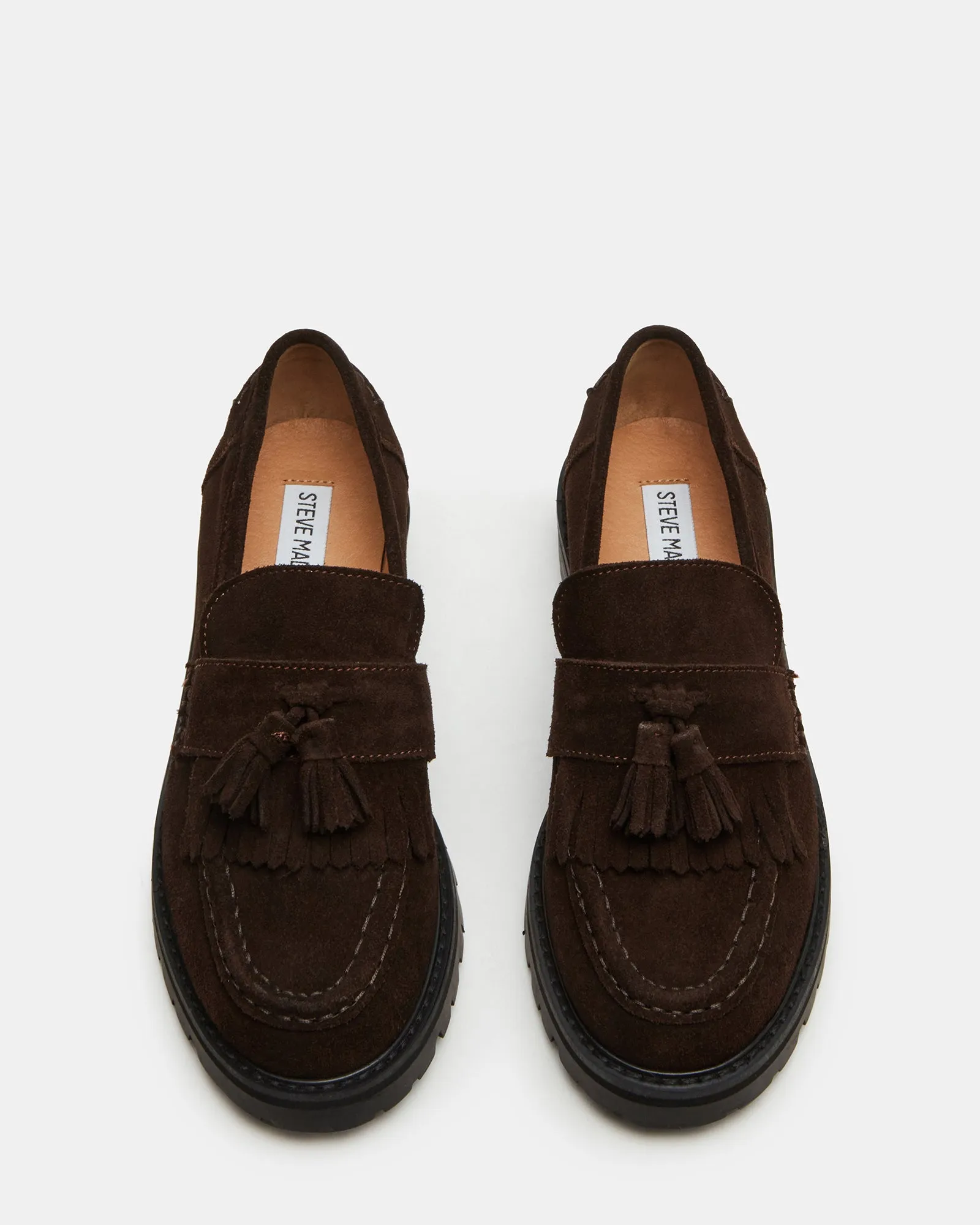 MINKA CHOCOLATE BROWN SUEDE