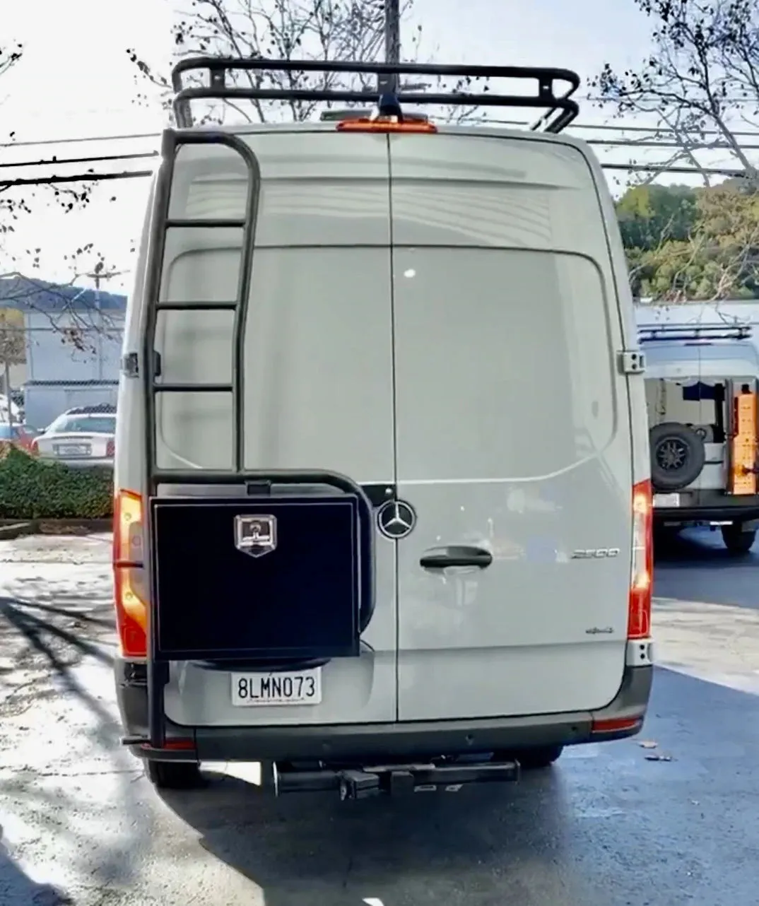 OWL VANS LADDER   TIRE CARRIER - SPRINTER 2019 