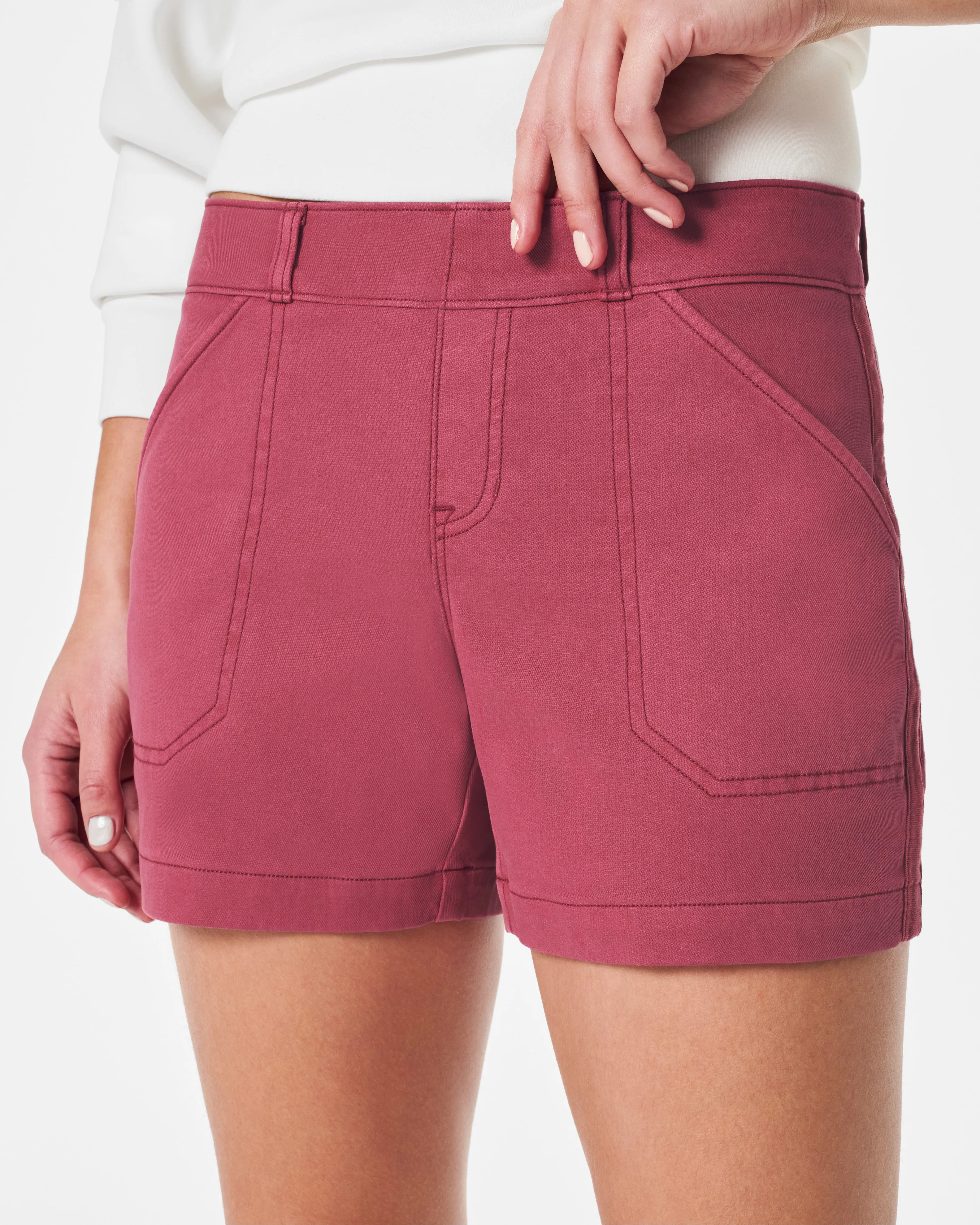 Stretch Twill Shorts, 4