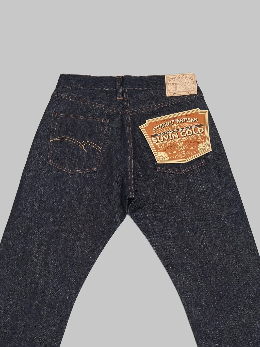 Studio D'Artisan Suvin Gold D1755 Regular Straight-Narrow Jeans