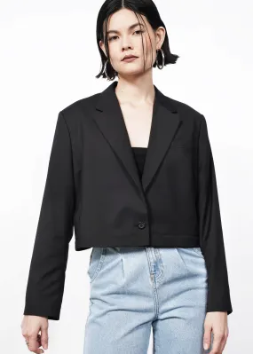 The Empower Cropped Convertible Blazer