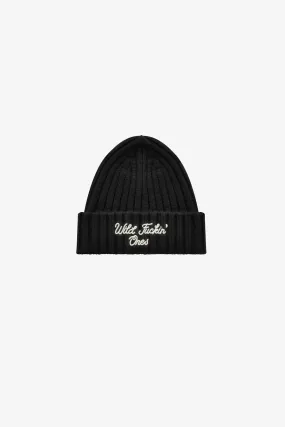 Wild Fuckin Ones Script Beanie