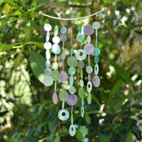 Wisteria Inverted Arch Capiz Wind Chime